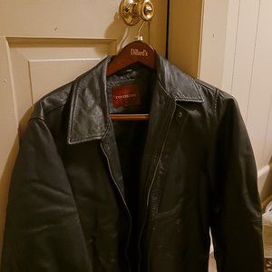 Covington Black Leather Jacket